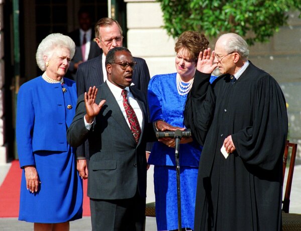 Clarence thomas cheap appointed by